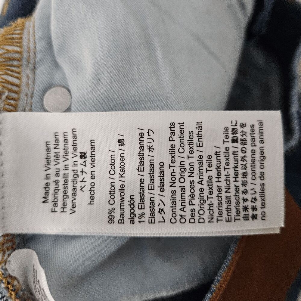 J. Crew 9" Billie Demi Boot Crop Jeans AV756 Women's Blue Size 26P - Picture 5 of 7
